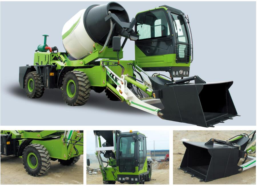 functions of 1.8 self loading mixer