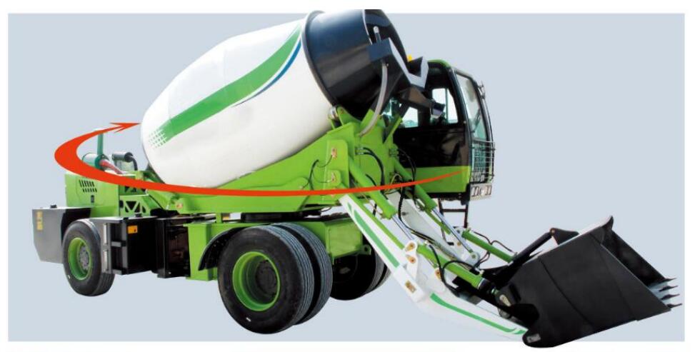 HM-4.0 Self Loading Concrete Mixers 