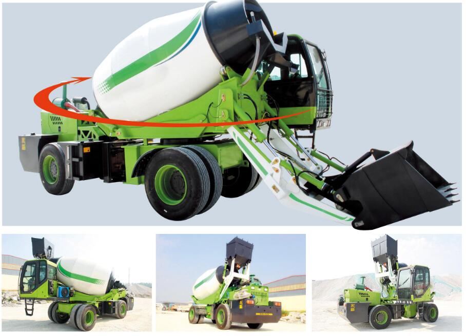  4.0m3 self loading mixer
