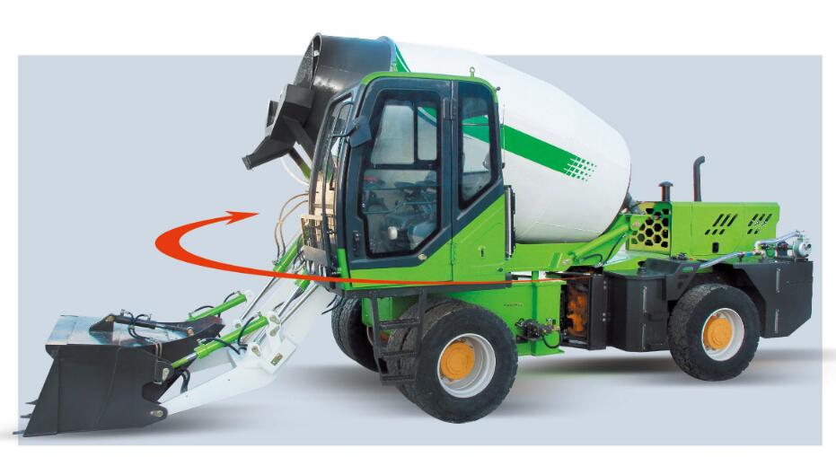 HM-5.5 Self Loading Concrete Mixers 