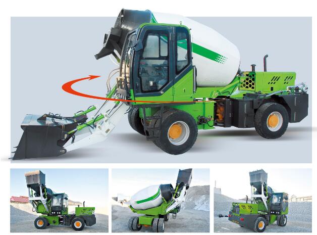  4.0m3 self loading mixer