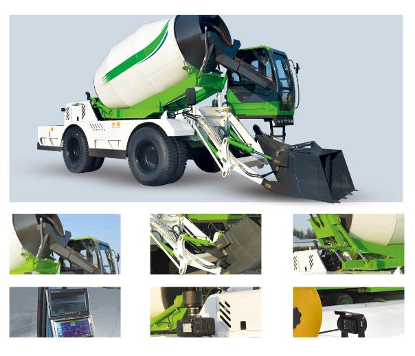  6.5m3 self loading mixer