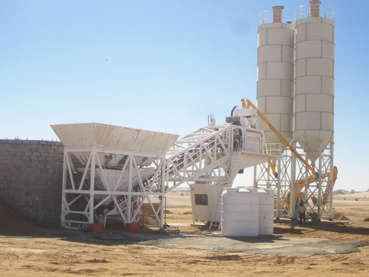 the components of mobile concrete batch plant