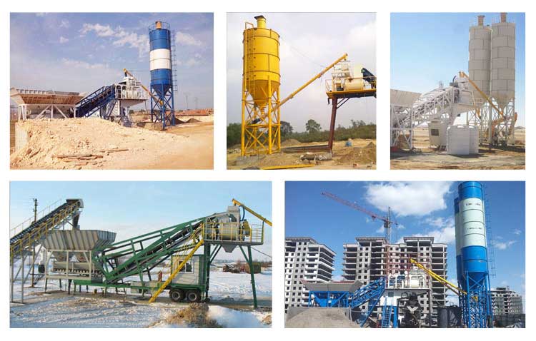 dry type concrete batching plant
