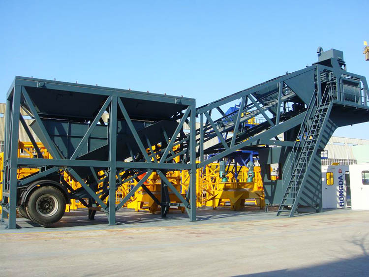 YHZS60 Mobile concrete plant